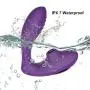 Female Wearable USB Charged Wireless Butterfly Suction Ví-b-ra-tórs Toys - Purple Female Wearable USB Charged Wireless Butterfly Suction Ví-b-ra-tórs Toys - Purple