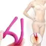 ZZCMSJ Labia Spreader - Silicone Spreader - Sex Toys for Her - Vaginal Dilator - Sex Toys for Women - Sex Toys for Couples Multicolor 33 cm,Cyan