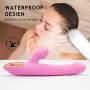 Wonderful Gift Powerful Thrusting & Suction Multi-Speed Clǐtorals Suckǐng Toys for Women Handheld USB Rechargeable,T-Shirt