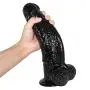 Huge Dîldɔ Lifelike Silicone Dîldɔ Waterproof Tool Huge Dîldɔ Lifelike Silicone Dîldɔ Waterproof Tool