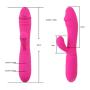 O-GAME 10 Frequency Silicone Vibarator USB Rechargeable Stimulator Massager Toys for Women Female