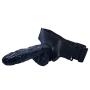 TTQQJJ Suction On The Role Play - Adjustable Wear, Relaxation Lever, Soft Big Size Toy - Black - Youeryuan1.5