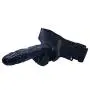 TTQQJJ Suction On The Role Play - Adjustable Wear, Relaxation Lever, Soft Big Size Toy - Black - Youeryuan1.5