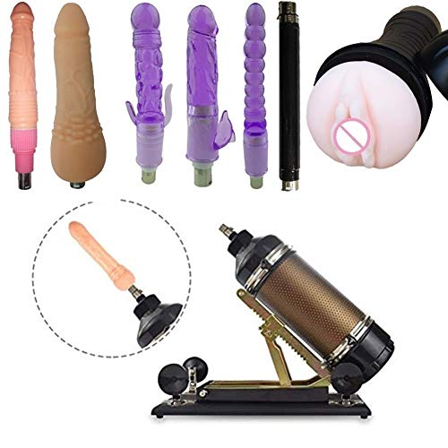 Massage Machine Pumping Guns with Different Attachments Retractable Thrusting Adult Machine