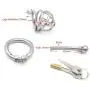 Chástí-ty Device, Cǒck Lock, Pěnǐs Lock Ring Men Hypoallergenic Stainless Steel Metal Chasteness Device Anti-Off T-Shirt Belt - 143 (Size : 45mm) Chástí-ty Device, Cǒck Lock, Pěnǐs Lock Ring Men Hypoallergenic Stainless Steel Metal Chasteness Device Anti-Off T-Shirt Belt - 143 (Size : 45mm)