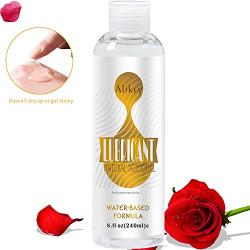 Lube for Women Men Sex, 8 OZ Natural Personal Lubricants Water-Based Super Slick Long Lasting,Hypoallergenic,Premium Sex Lube Lubricant for Men Couple (Gold)