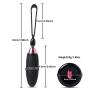 SVAKOM Kegel Balls Exercise Weight for Women Beginner & Advanced, Doctor Recommended for Bladder Control & Pelvic Floor Exercises, Black