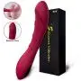 G Spot Dildo Vibrator for Female Vagina Clitoris Anal Stimulator, Waterproof Rechargeable Quiet Vibrating Powerful Vibrators Adult Sex Toy Gift for Women Couple with 12 Vibration Mode- MELO (Burgundy) G Spot Dildo Vibrator for Female Vagina Clitoris Anal Stimulator, Waterproof Rechargeable Quiet Vibrating Powerful Vibrators Adult Sex Toy Gift for Women Couple with 12 Vibration Mode- MELO (Burgundy)