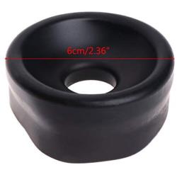 Sample9-1pcs Cock Ring-Silicone -G Spotter Toys - Enlarger Device Penis Enlarger Sleeve Cover Seal Device Replacement Penis Pump Accessory for Male Little Brother Couple-Color Random