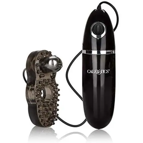 CalExotics Impulse Micro Arouser - Vibrating Waterproof Cock Ring - Silicone Sex Toy Vibrator for Couples - Black CalExotics Impulse Micro Arouser - Vibrating Waterproof Cock Ring - Silicone Sex Toy Vibrator for Couples - Black