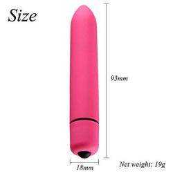 Mini G-Spot Vibrator 14 Frequency Bullet Vibrator Massage Eggs Vibrator