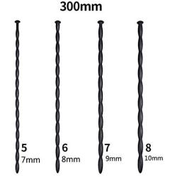 Guiseniour Silicone Urethrial Sound Beads Hollow Urethrial Plug Probe Tube Urinari Dilator Urethria Masturabation Rod