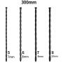 Guiseniour Silicone Urethrial Sound Beads Hollow Urethrial Plug Probe Tube Urinari Dilator Urethria Masturabation Rod