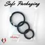 LeLuv Thin Round Smooth Cock Ring 32mm, 40mm, 50mm Black Three Sizes 1.2 inch, 1.6 inch and 1.9 inch Inner Diameters LeLuv Thin Round Smooth Cock Ring 32mm, 40mm, 50mm Black Three Sizes 1.2 inch, 1.6 inch and 1.9 inch Inner Diameters