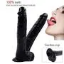 12" Huge Size Massager Lifelike Massagers with Strong Suction Cup Simulation Penis LJJOZ