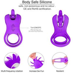 Relax Massage Wireless Quiet Còckring Relax Toy Powerful Strong Vibration Delay Ring USB Massager for Pleasure Silicone Flirting Vibrate Things for Ríng