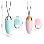 Remote Vibration Powerful Vibrating Egg Vibrant Toy Massage Powerful Kegel Balls Love Egg for Women or Couples with 10 Powerful Frequency Silicone Ball for Muscle Relax … (Pink)