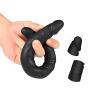 Sexbaby Double Side Dildo, Realistic Silicone Dong Sex Toy for Women (Small 11.81 Inch)