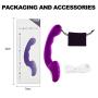 LTY Immortal Refers to Vibrating Stick Female G-spot Massage Stimulates Adult Fun Life Supplies T-Shirt (Color : Purple)