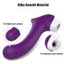 Personal G Spot Vibrator Clitoral Sucking Vibrator, PALOQUETH Waterproof Adult Oral Sex Toys Dildo Vibrator for Women Couples Clit Nipple Stimulation with 5 Powerful Suctions 8 Vibration Modes