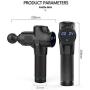 Deep Tissue Muscle Massage Gun Professional Handheld Deep Tissue Muscle Massager for Full Body Muscle Recovery and Pain Relief with Carry case