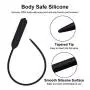 Vibrating Urethral Sound Silicone Urethral Dilator Urethral plug Sleek Sperm Plug Stimulating Urethral Male Massager
