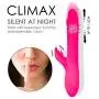 ZEMALIA G Spot Rabbit Vibrator Dildo for Women 30 Modes Waterproof Dual Motor Rotating & Telescopic Vibrator Clitoral Vaginal Stimulation Anal Play Sex Toys Rechargeable