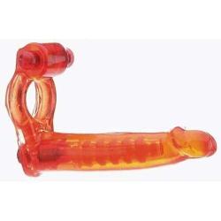 AMCh Double Penetrator Ultimate Massage Ring w/Toy for Couples