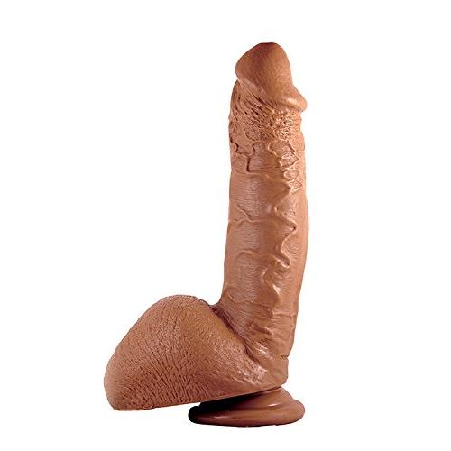 Ns Novelties Shane Diesel Big Black and Realistic, 10 Inch, Brown
