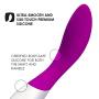 LELO Mona Wave Best Internal G-Spot Massage Vibrator, 10 Vibration Modes, Deep Rose