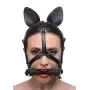 Master Series Dark Horse Pony Head Harness with Silicone Bit Master Series Dark Horse Pony Head Harness with Silicone Bit