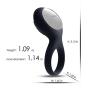 SVAKOM Tyler Rechargeable Waterproof Silicone Male Vibrating Rabbit Cock Ring Penis Ring Clitoral Stimulator Sex Adult Toys for Couples