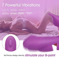 G-spot Finger Vibrator with 7 Powerful Vibration Textured Head for Vagina Stimulation - Fondlove Rechargeable Waterproof Clitoral Vibrating Adult Sex Toys for Women Beginners or Couples Foreplay