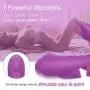G-spot Finger Vibrator with 7 Powerful Vibration Textured Head for Vagina Stimulation - Fondlove Rechargeable Waterproof Clitoral Vibrating Adult Sex Toys for Women Beginners or Couples Foreplay G-spot Finger Vibrator with 7 Powerful Vibration Textured Head for Vagina Stimulation - Fondlove Rechargeable Waterproof Clitoral Vibrating Adult Sex Toys for Women Beginners or Couples Foreplay
