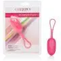 CalExotics Power Play Kegel Exciter - Ben Wa Ball Vibrating Weights - Pelvic Floor Exercises - Adult Sex Toys for Couples - Pink CalExotics Power Play Kegel Exciter - Ben Wa Ball Vibrating Weights - Pelvic Floor Exercises - Adult Sex Toys for Couples - Pink