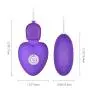 Utimi Remote Control Egg Vibrator G Spot Stimulation with 10-Frequency Vibrations Utimi Remote Control Egg Vibrator G Spot Stimulation with 10-Frequency Vibrations
