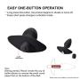 Vibrating Anal Butt Plug Anal Trainer Kit Male Prostate Massagers Anus Play Fetish Stimulation Pleasure Adult Sex Toy Things for Women Men Couples buttplug Fantasy Restraints Bondage