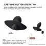 Vibrating Anal Butt Plug Anal Trainer Kit Male Prostate Massagers Anus Play Fetish Stimulation Pleasure Adult Sex Toy Things for Women Men Couples buttplug Fantasy Restraints Bondage
