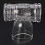 ❤H-YANG Transparent Big Magic Wan-d Headgear Vibrantor Caps for Men Magic Wan-d