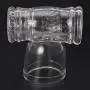 ❤H-YANG Transparent Big Magic Wan-d Headgear Vibrantor Caps for Men Magic Wan-d