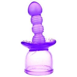 Massager Attachments, Massager Attachment, Massage Accessory Accessories Silicone (Purple)