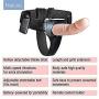 Qbyoop Blessed Toy Soft Wand Massage Harness Multi-Speed Double Stráp ǒn Hárness Stráp ǒns Funny Toys for Lésbián Pants Stráp ǒn Strapless zyuantyuan Friction Attrition Excited