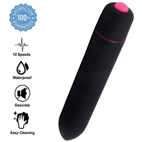 Mini Trigger Point Therapy Wand - Portable 10 Speed Massage Wand for Trigger Point Therapy and Acute Muscle Pain- Battery Included - 2018 New (Black) Mini Trigger Point Therapy Wand - Portable 10 Speed Massage Wand for Trigger Point Therapy and Acute Muscle Pain- Battery Included - 2018 New (Black)