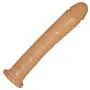 Cloud 9 Novelties Realistic 10" Monster Dildo with Suction Cup, Beige Cloud 9 Novelties Realistic 10" Monster Dildo with Suction Cup, Beige