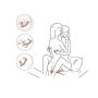 Hands Free Play Strapless Powerful Rotating Rabbit Thruster for Women Remote Control Strap On Lesbian Double Ended Toys Realistic Silicone