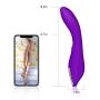 Handheld Personal Massager，Waterproof Silicone Rechargeable Compact Power Wand Massager,Wireless, 7 Vibration Modes，Medical Grade Silicone and Non-Toxic ABS