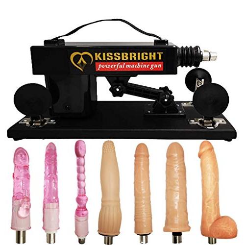 Retractable Automatic Adult Machine Pumping Gun Machine Toys with 7PCS Attachments