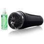 Fleshlight Flight | Pilot Smooth Black Case | Fleshwash Combo | Mens Travel Kit