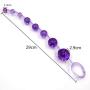 8pcs/Set Anal Plug Beginner Set for Women and Men Soft Medical Silicone Massage Sticks Trainer Kit