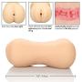 Calexotics Stroke It Pussy & Ass Heavy Duty Male Masturbator, Ivory